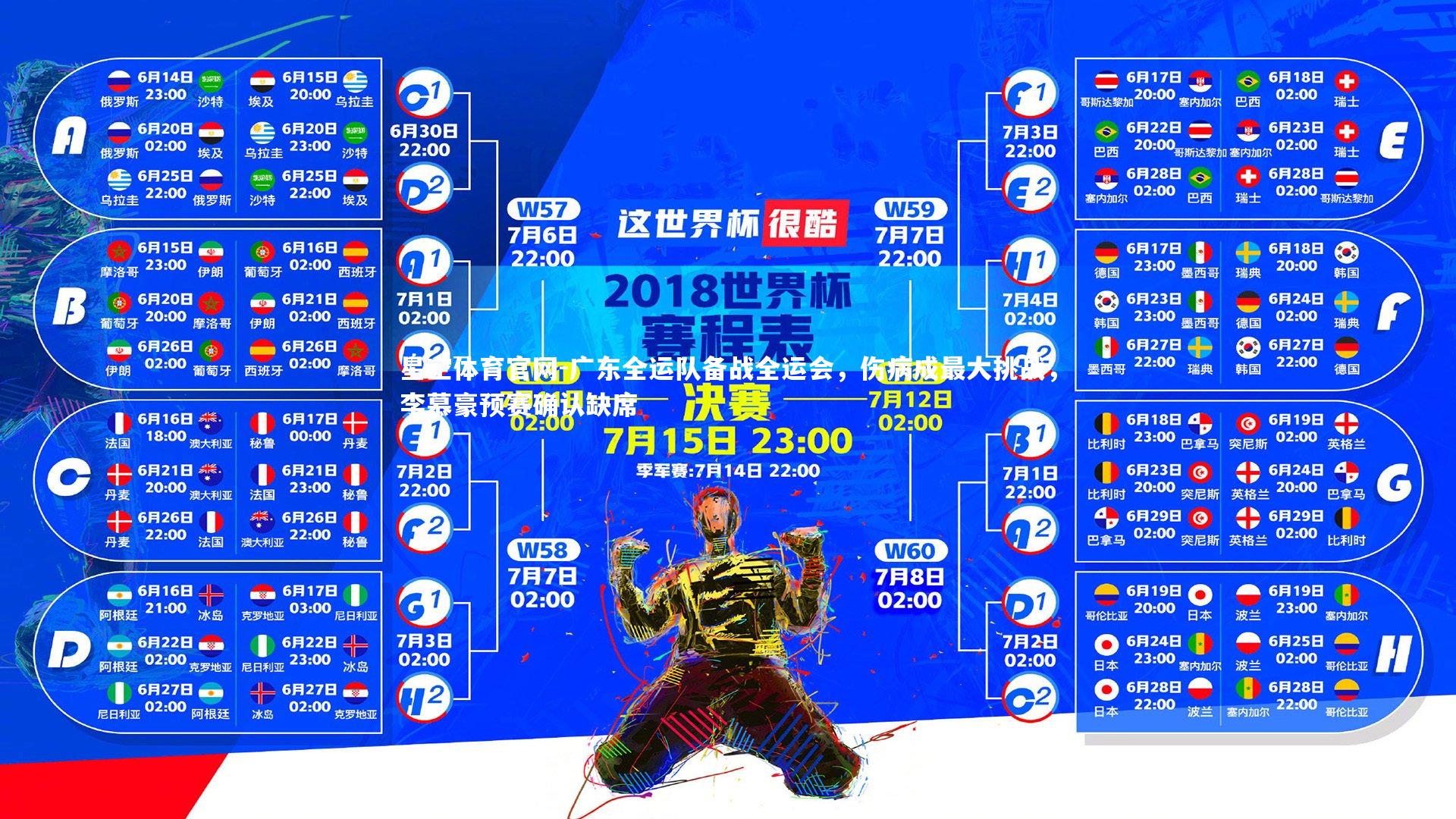 广东全运队备战全运会，伤病成最大挑战，李慕豪预赛确认缺席